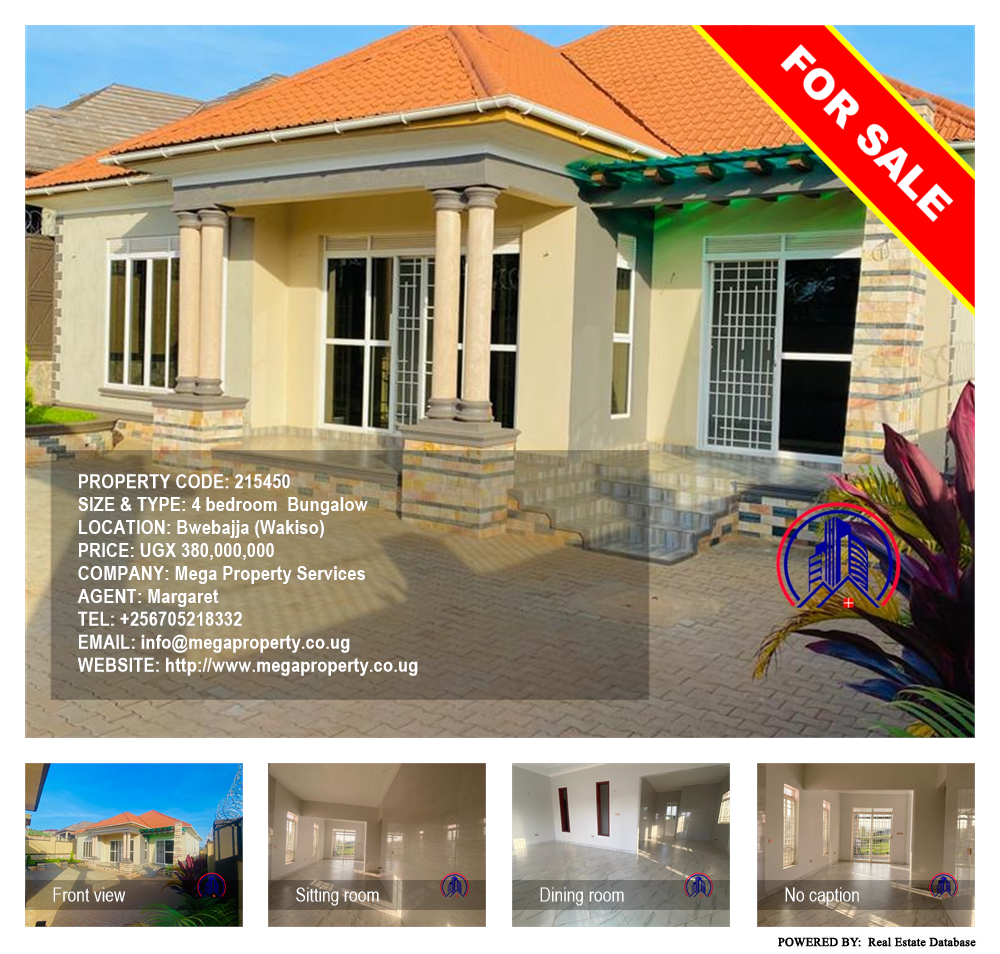 4 bedroom Bungalow  for sale in Bwebajja Wakiso Uganda, code: 215450