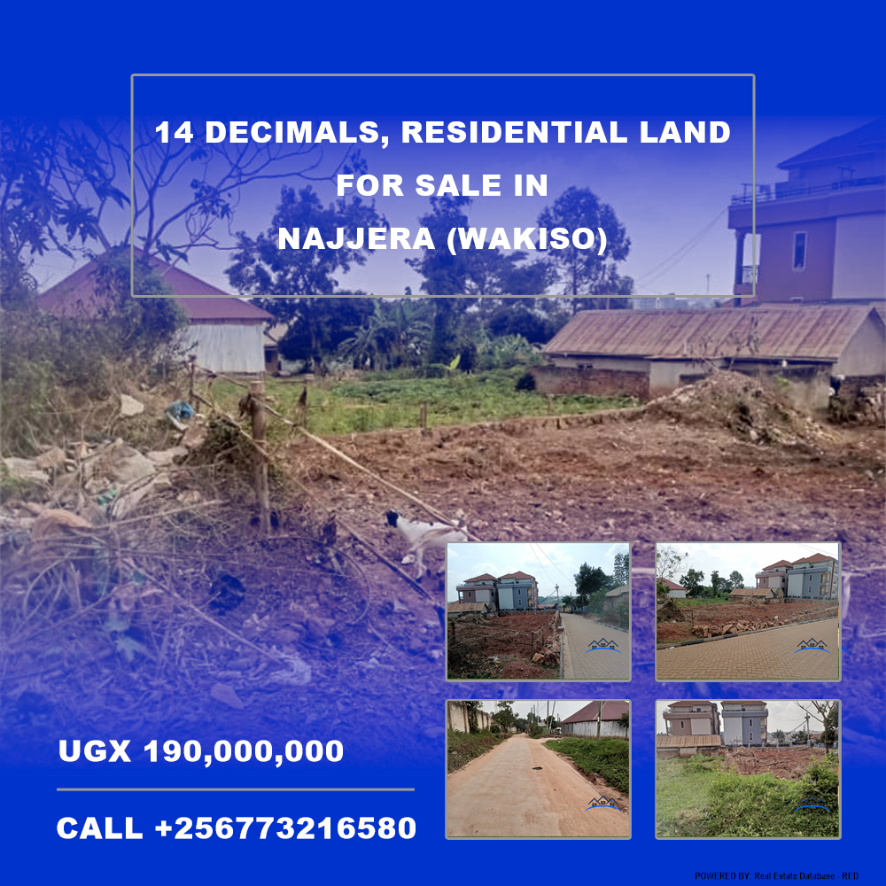 Residential Land  for sale in Najjera Wakiso Uganda, code: 215507