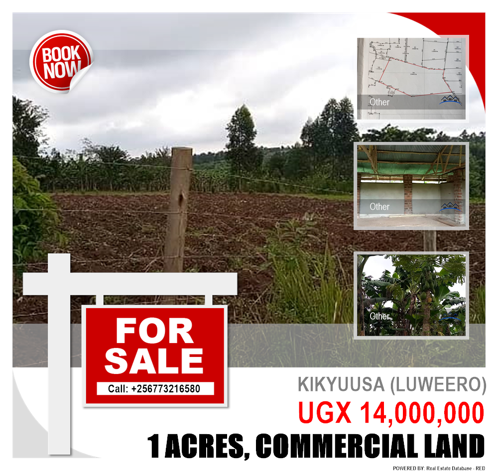 Commercial Land  for sale in Kikyuusa Luweero Uganda, code: 215560