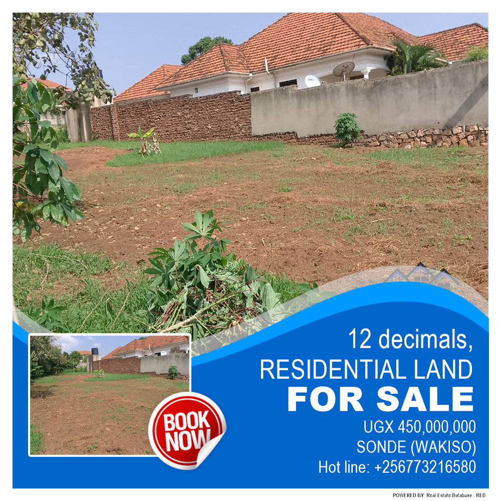 Residential Land  for sale in Sonde Wakiso Uganda, code: 215573