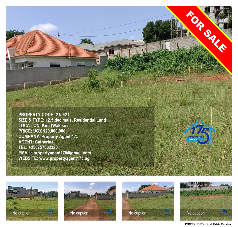 Residential Land  for sale in Kira Wakiso Uganda, code: 215621