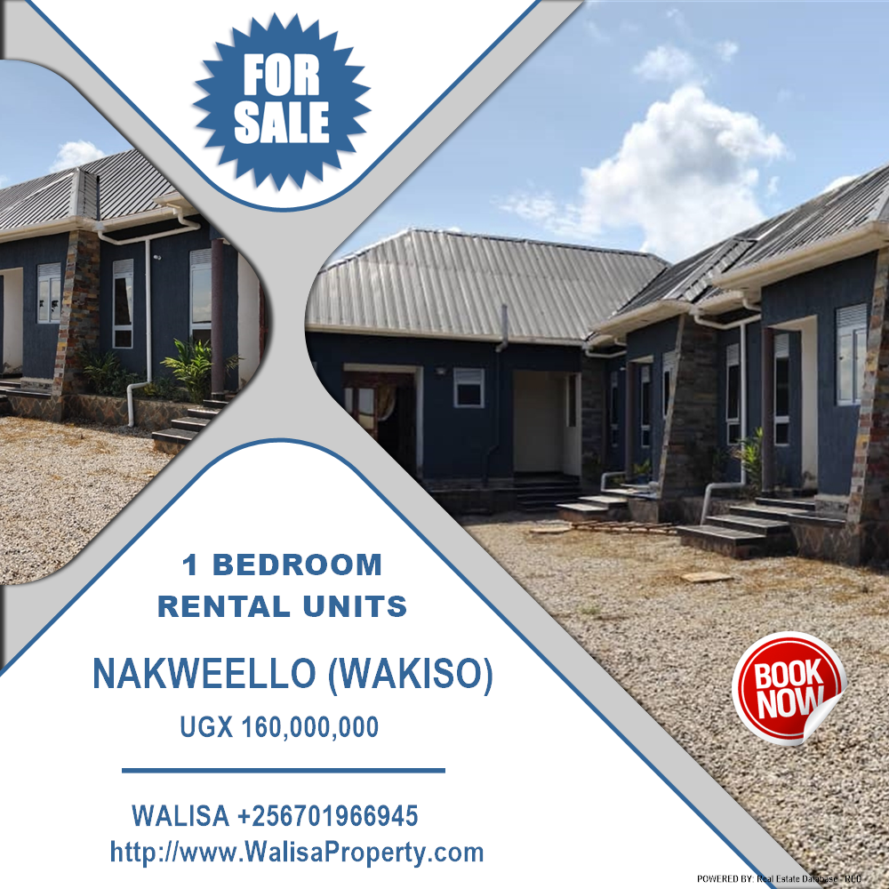 1 bedroom Rental units  for sale in Nakweello Wakiso Uganda, code: 215626