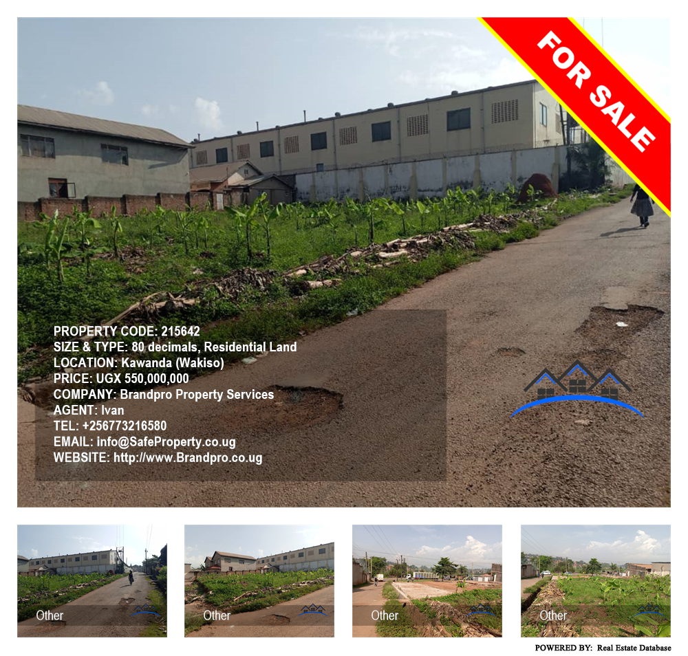 Residential Land  for sale in Kawanda Wakiso Uganda, code: 215642