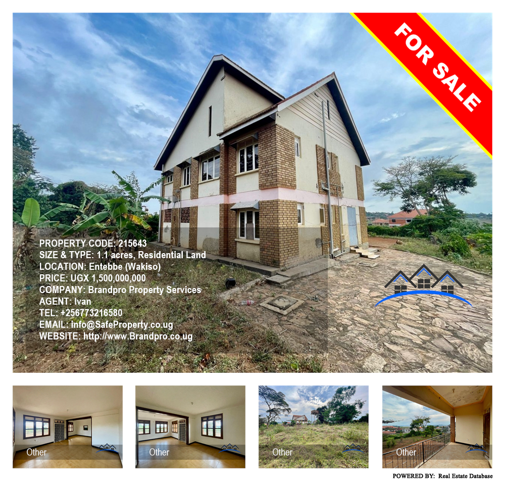 Residential Land  for sale in Entebbe Wakiso Uganda, code: 215643