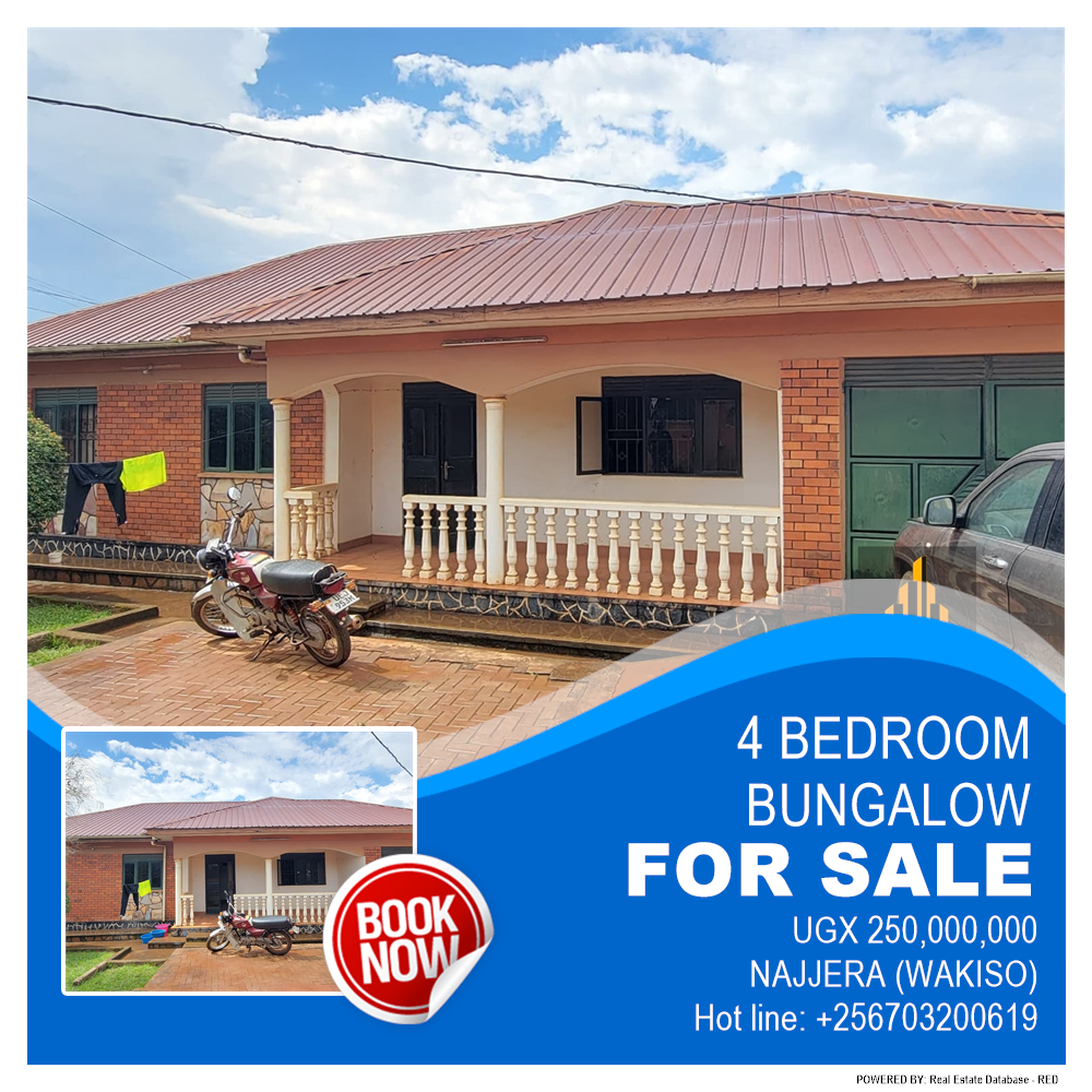 4 bedroom Bungalow  for sale in Najjera Wakiso Uganda, code: 215647