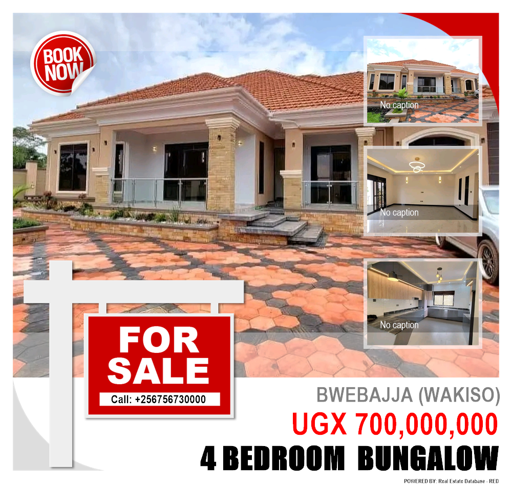 4 bedroom Bungalow  for sale in Bwebajja Wakiso Uganda, code: 215691