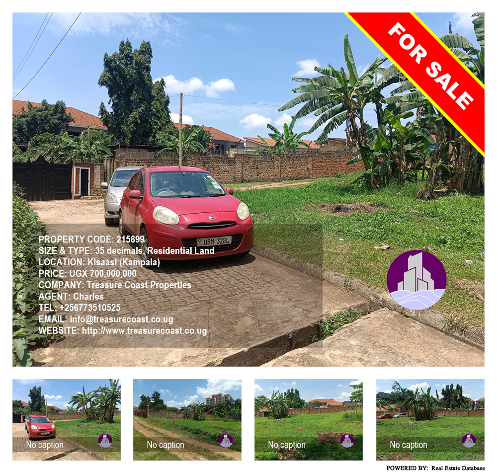 Residential Land  for sale in Kisaasi Kampala Uganda, code: 215699