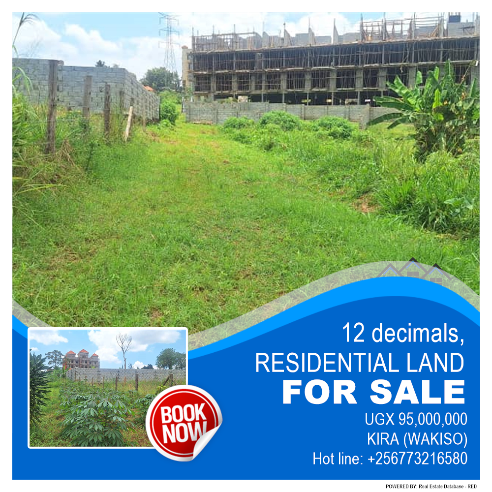 Residential Land  for sale in Kira Wakiso Uganda, code: 215702