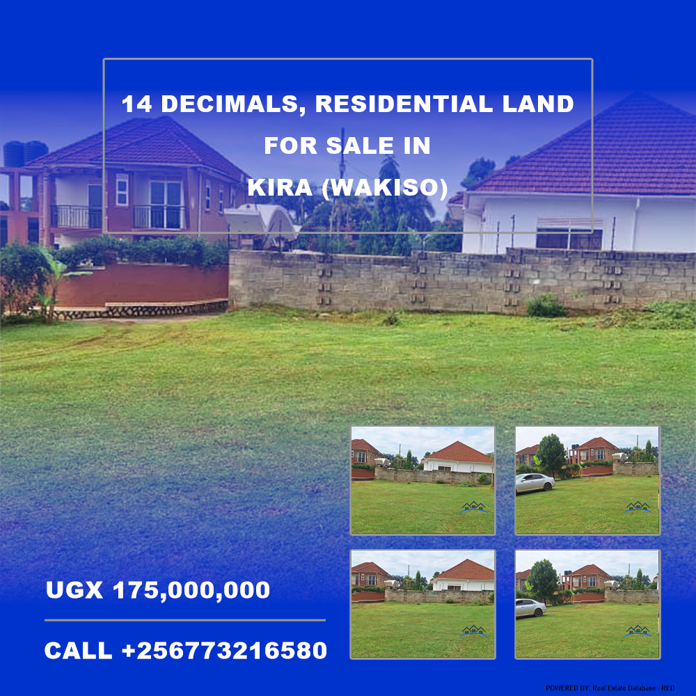 Residential Land  for sale in Kira Wakiso Uganda, code: 215719