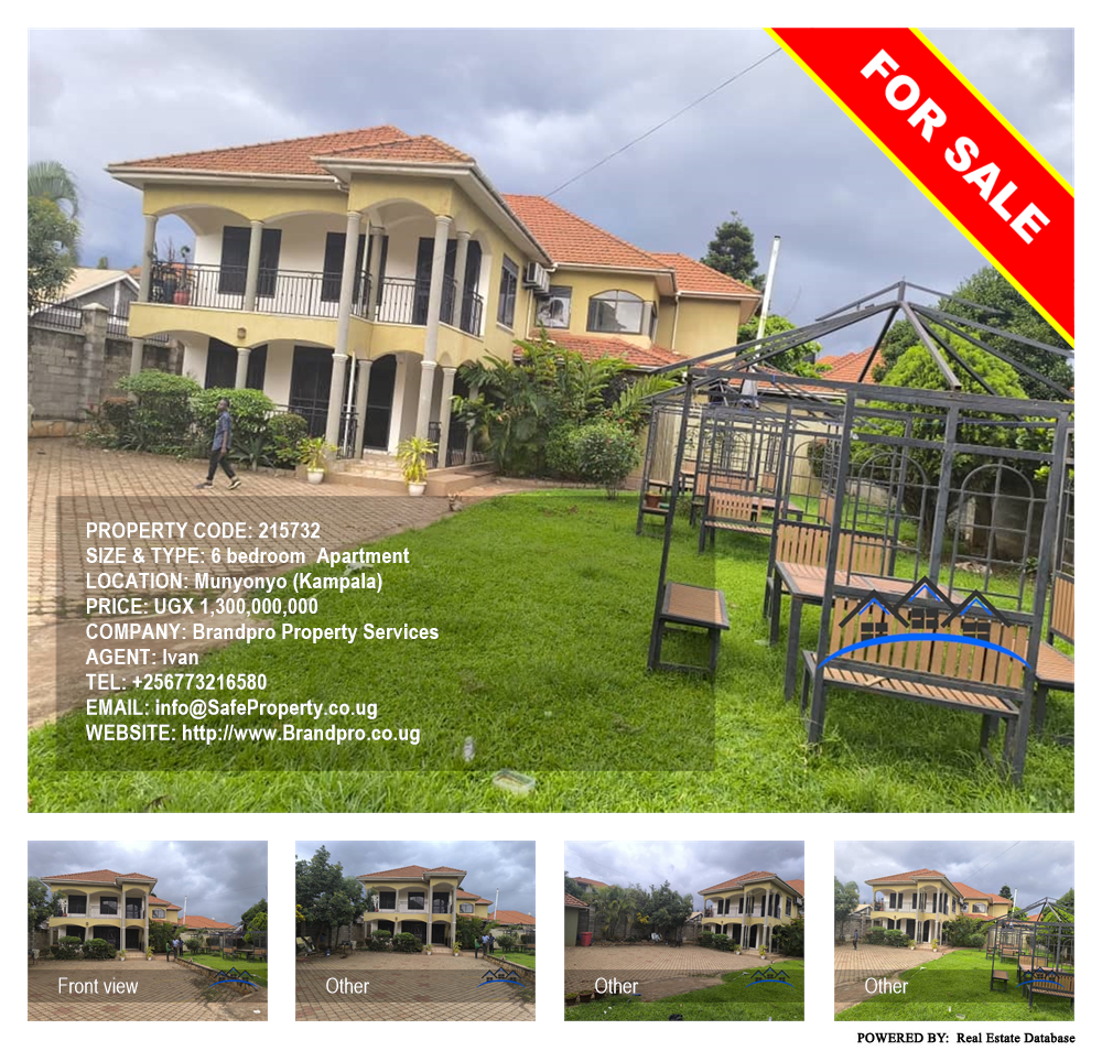 6 bedroom Apartment  for sale in Munyonyo Kampala Uganda, code: 215732