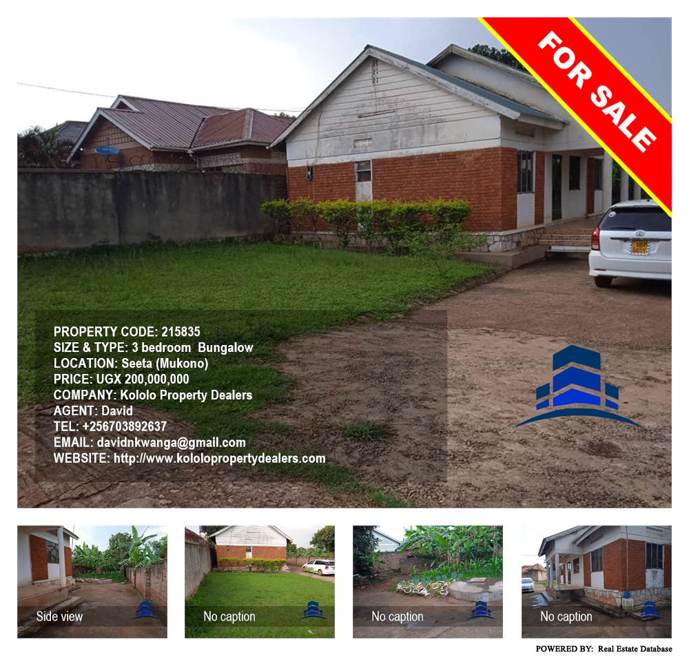 3 bedroom Bungalow  for sale in Seeta Mukono Uganda, code: 215835