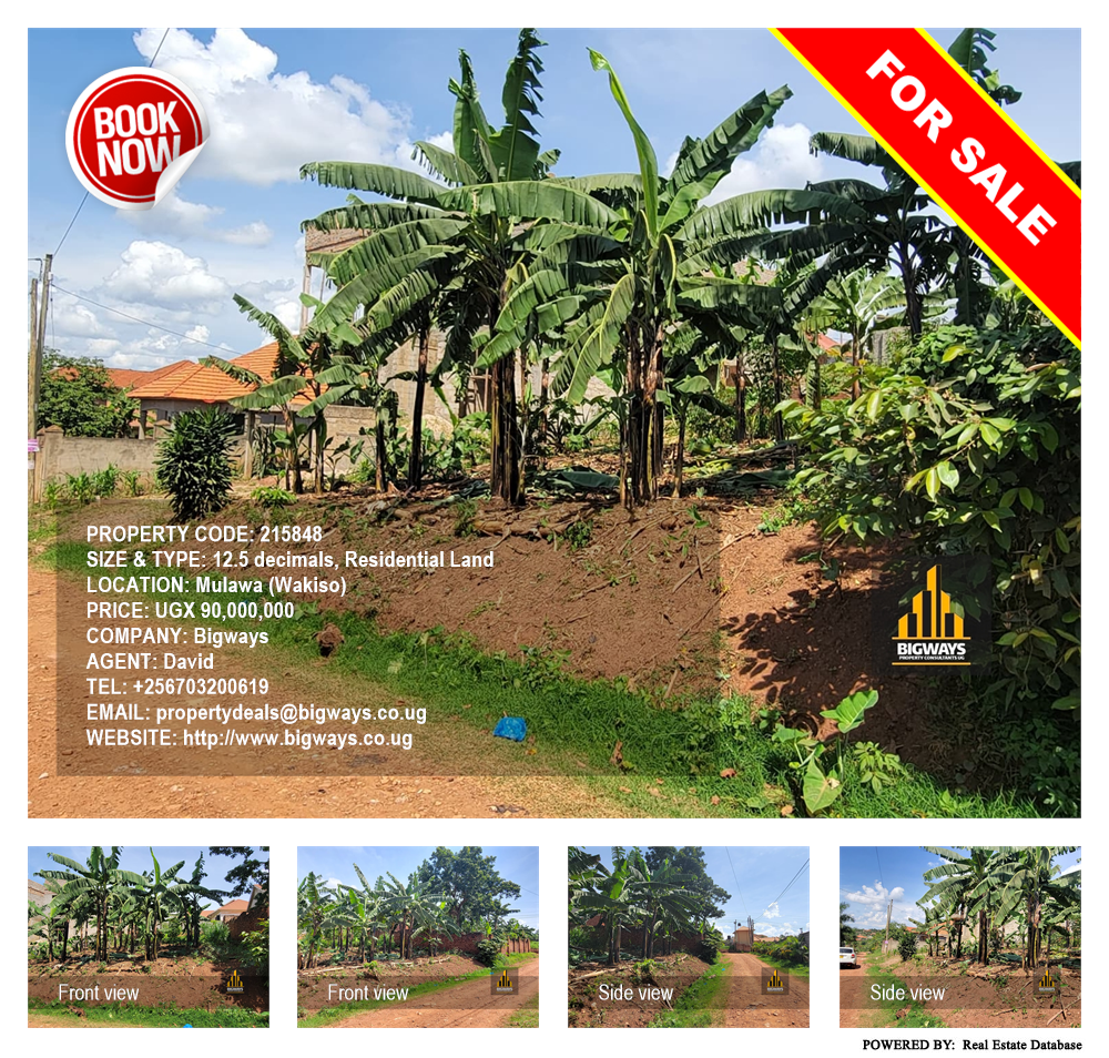 Residential Land  for sale in Mulawa Wakiso Uganda, code: 215848