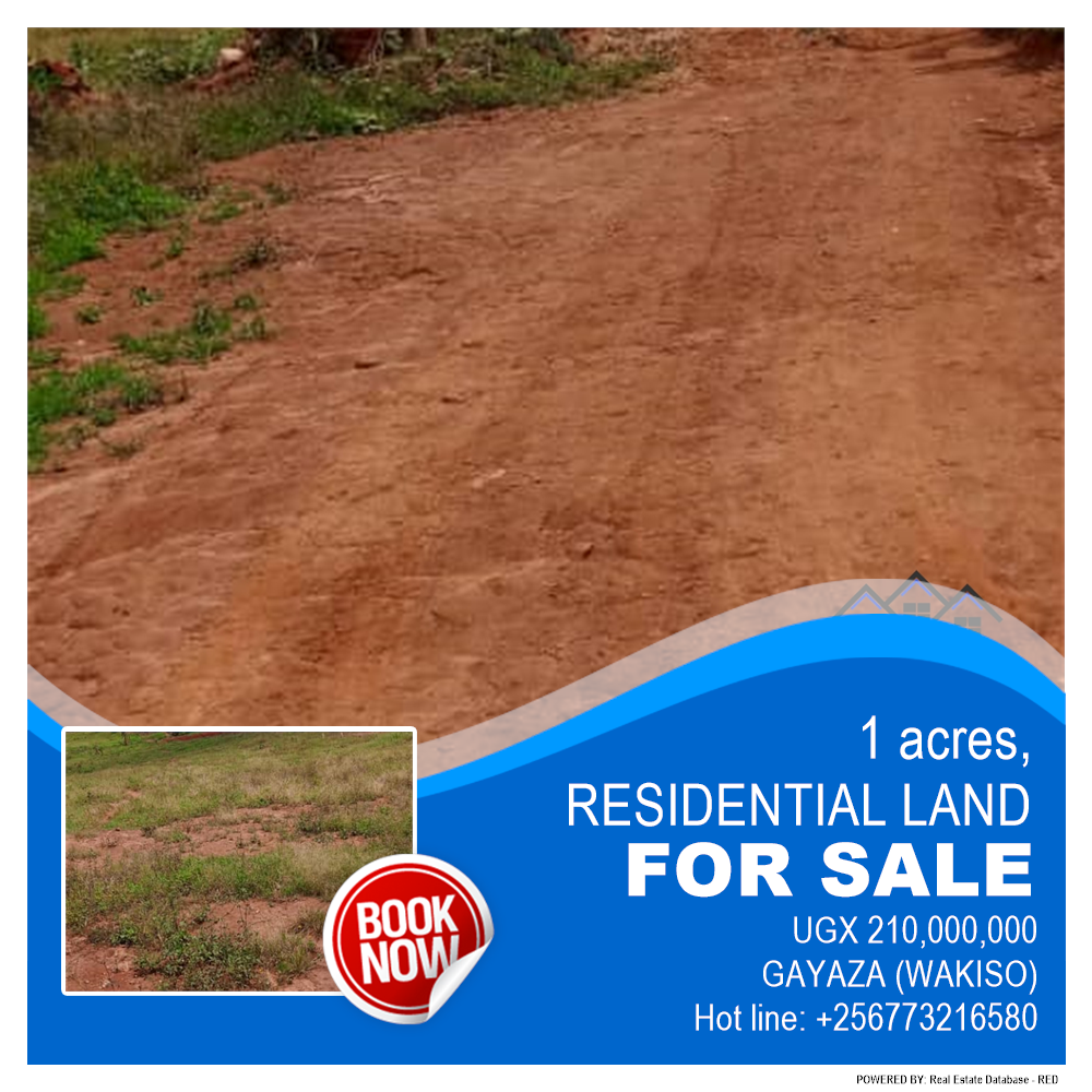 Residential Land  for sale in Gayaza Wakiso Uganda, code: 215921