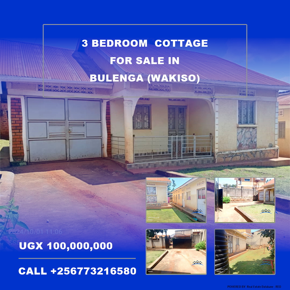 3 bedroom Cottage  for sale in Bulenga Wakiso Uganda, code: 215922