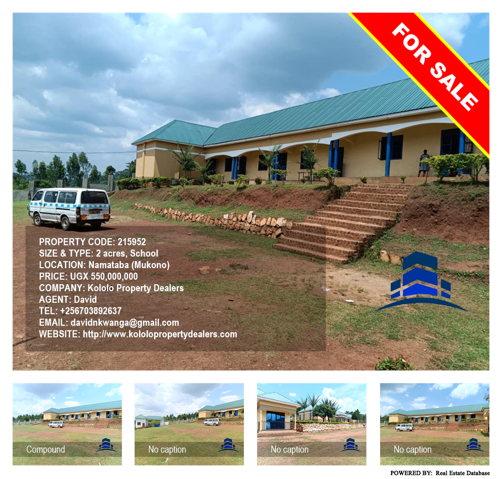 School  for sale in Namataba Mukono Uganda, code: 215952