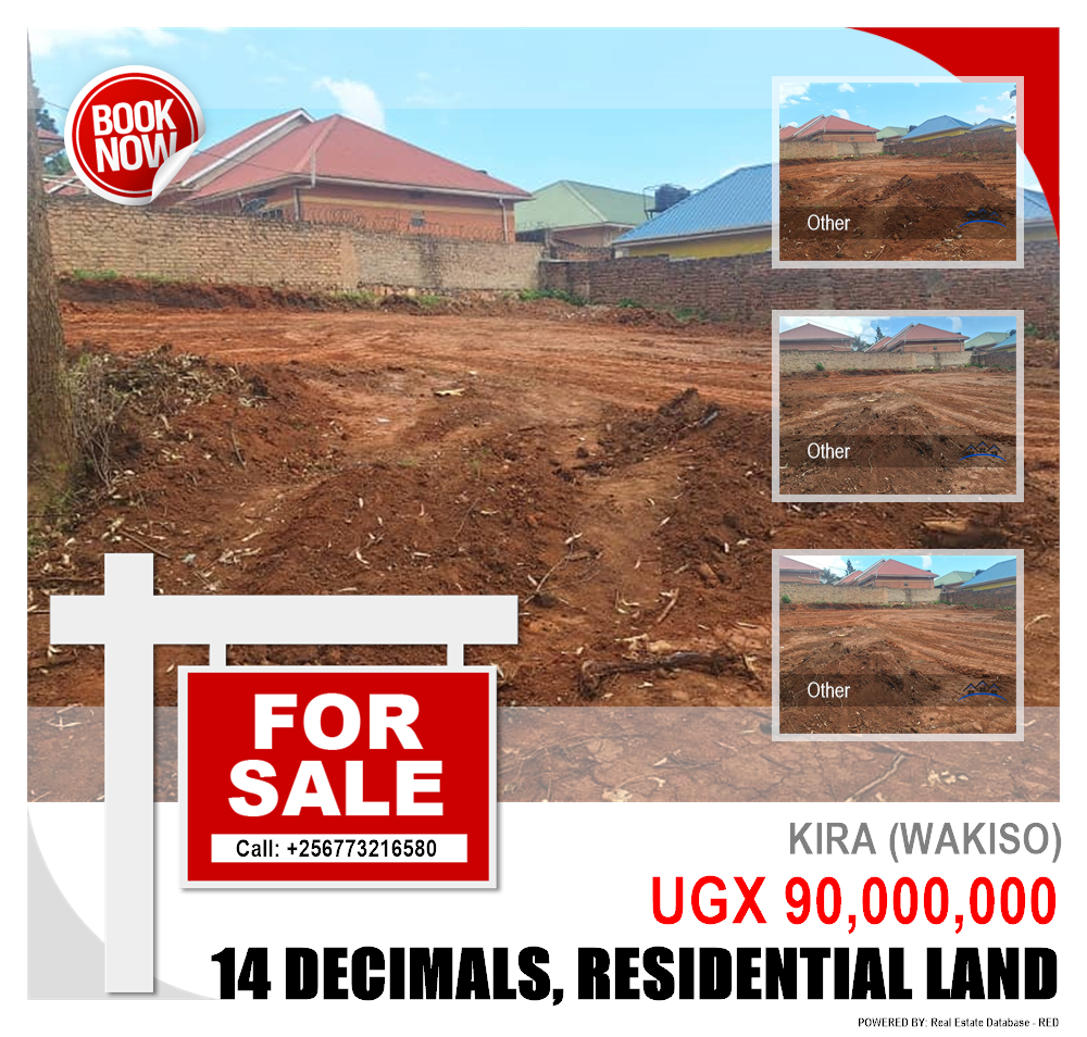 Residential Land  for sale in Kira Wakiso Uganda, code: 216026