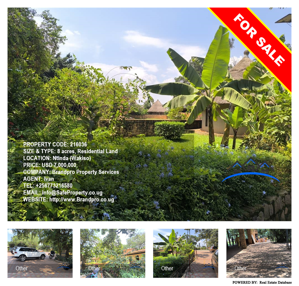 Residential Land  for sale in Ntinda Wakiso Uganda, code: 216036