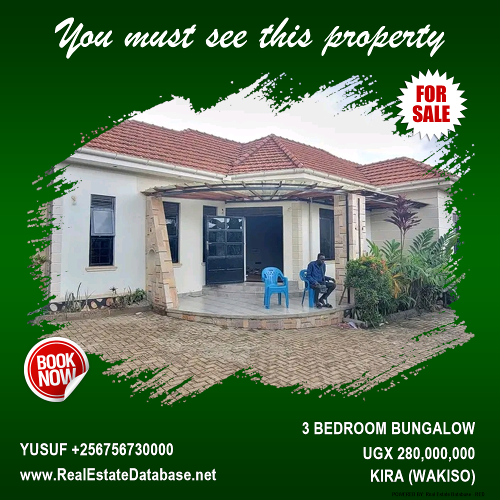 3 bedroom Bungalow  for sale in Kira Wakiso Uganda, code: 216174