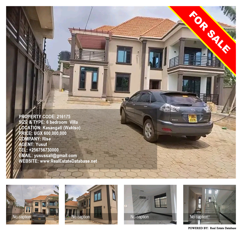 6 bedroom Villa  for sale in Kasangati Wakiso Uganda, code: 216175