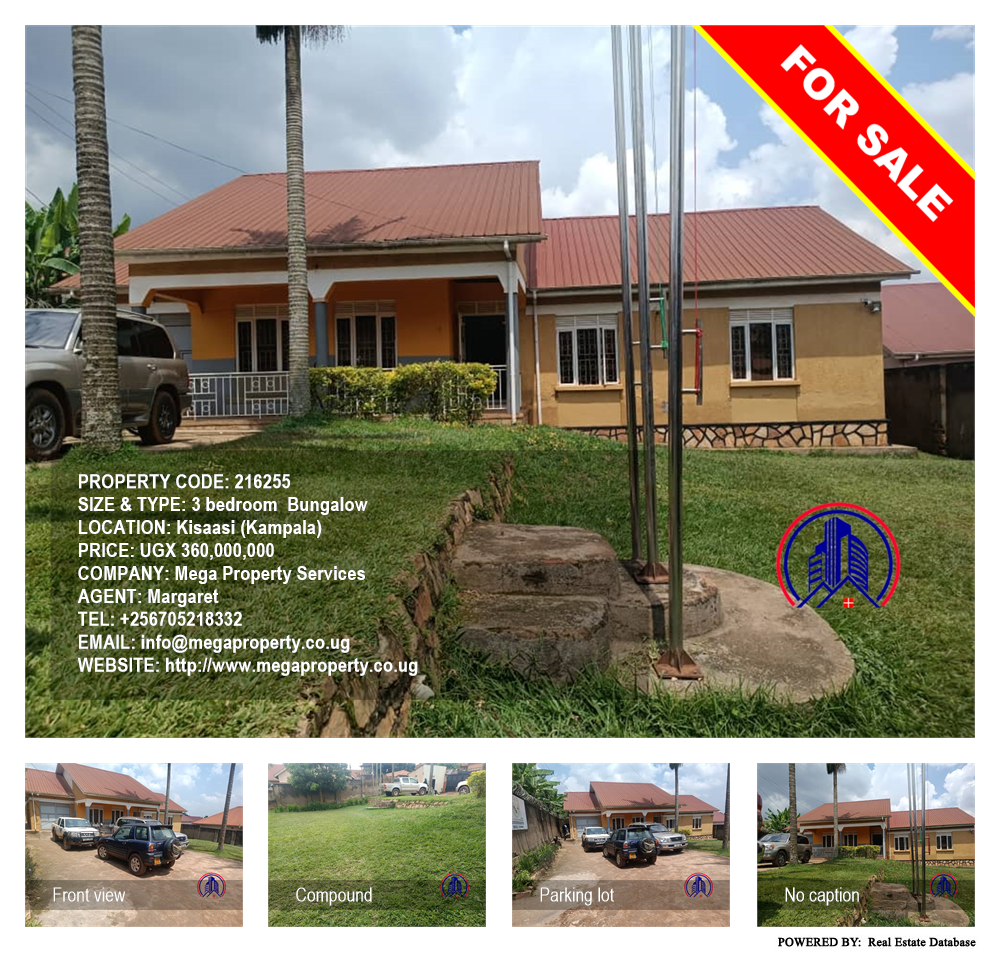 3 bedroom Bungalow  for sale in Kisaasi Kampala Uganda, code: 216255