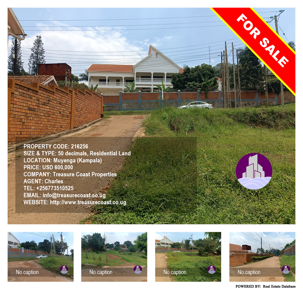 Residential Land  for sale in Muyenga Kampala Uganda, code: 216256