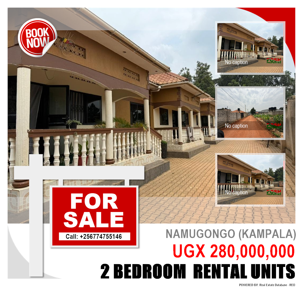 2 bedroom Rental units  for sale in Namugongo Kampala Uganda, code: 216299