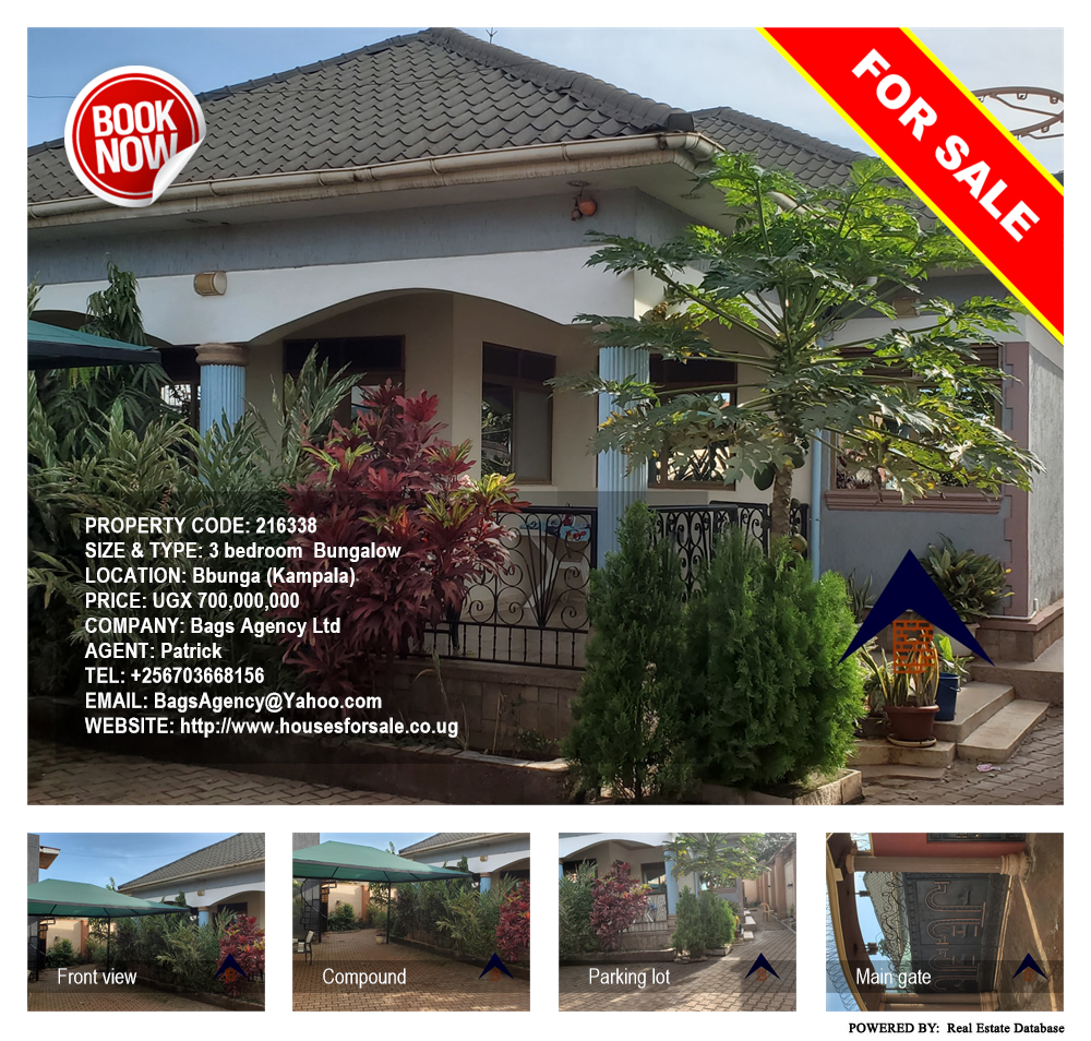 3 bedroom Bungalow  for sale in Bbunga Kampala Uganda, code: 216338