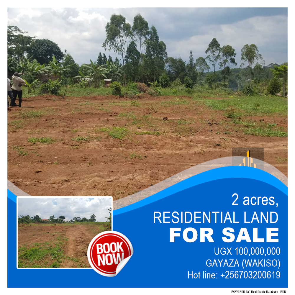 Residential Land  for sale in Gayaza Wakiso Uganda, code: 216369