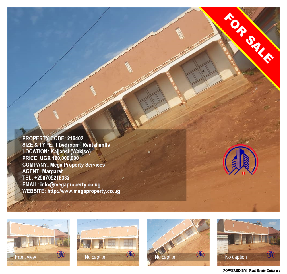 1 bedroom Rental units  for sale in Kajjansi Wakiso Uganda, code: 216402