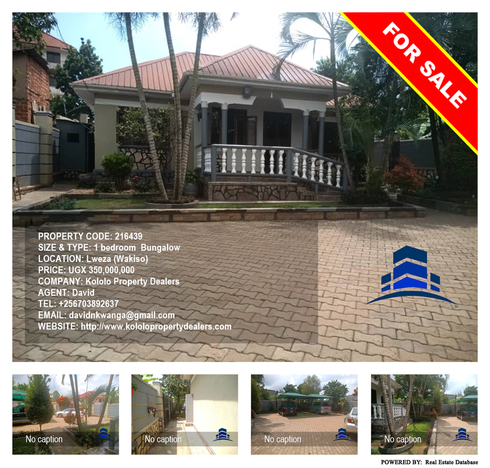 1 bedroom Bungalow  for sale in Lweza Wakiso Uganda, code: 216439