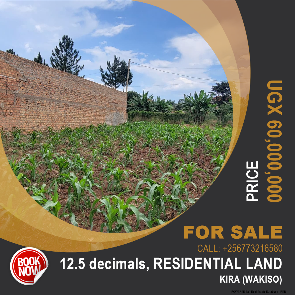 Residential Land  for sale in Kira Wakiso Uganda, code: 216451