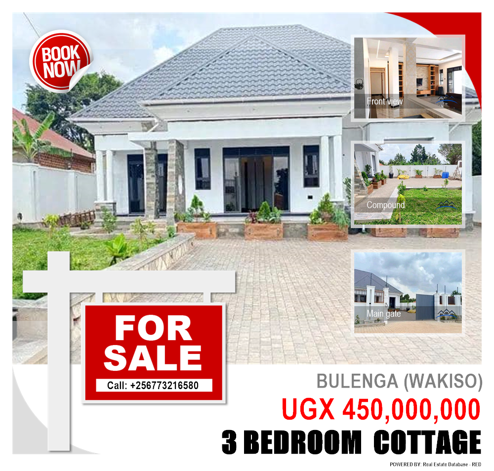 3 bedroom Cottage  for sale in Bulenga Wakiso Uganda, code: 216460