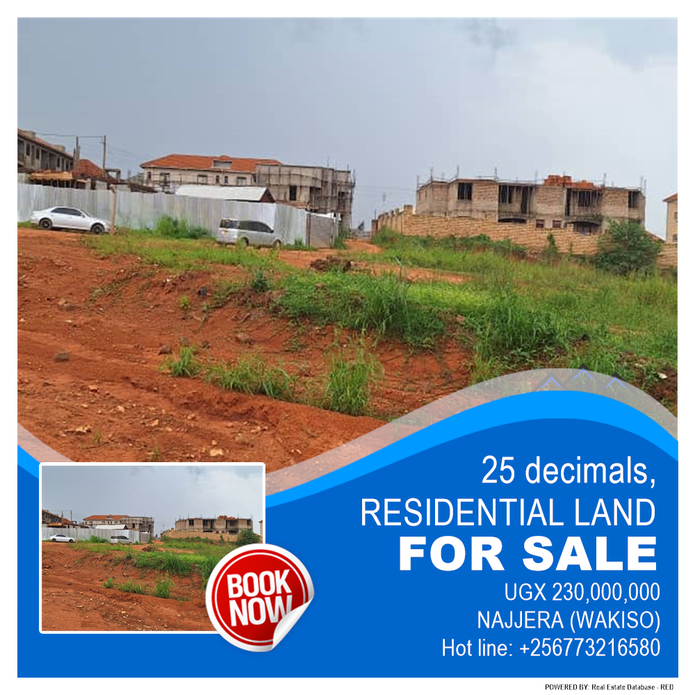 Residential Land  for sale in Najjera Wakiso Uganda, code: 216480