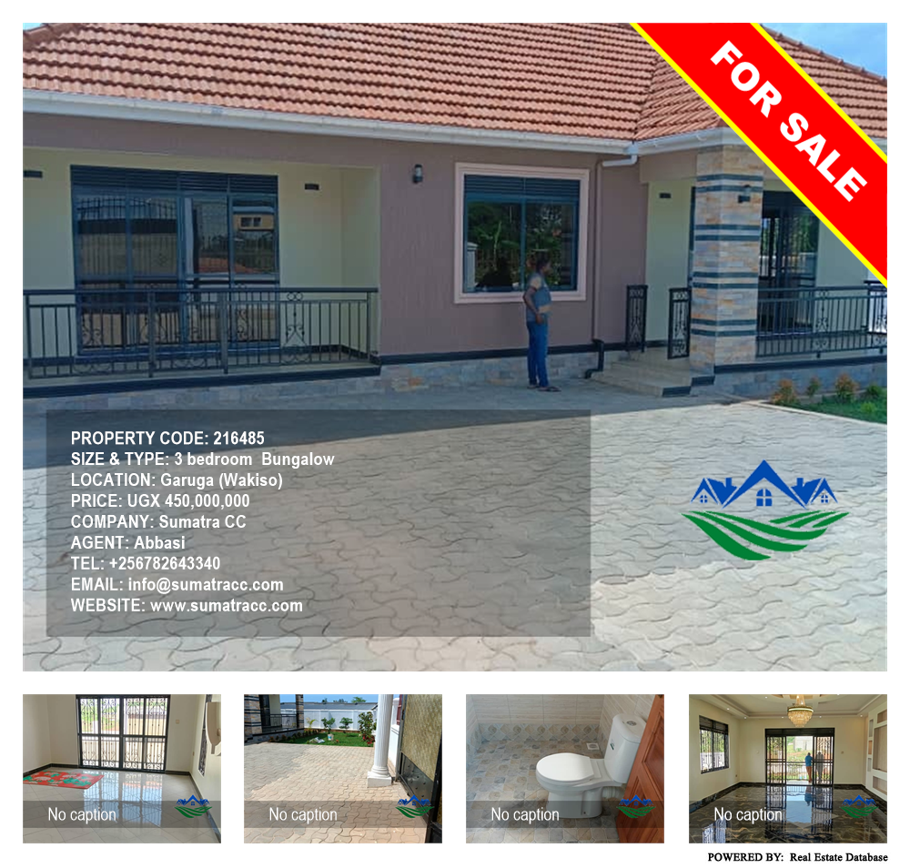 3 bedroom Bungalow  for sale in Garuga Wakiso Uganda, code: 216485