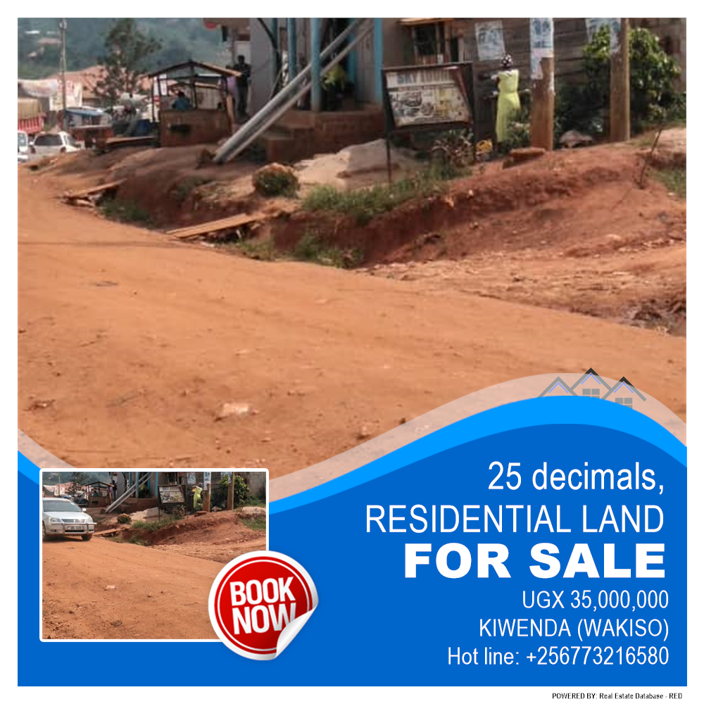 Residential Land  for sale in Kiwenda Wakiso Uganda, code: 216487