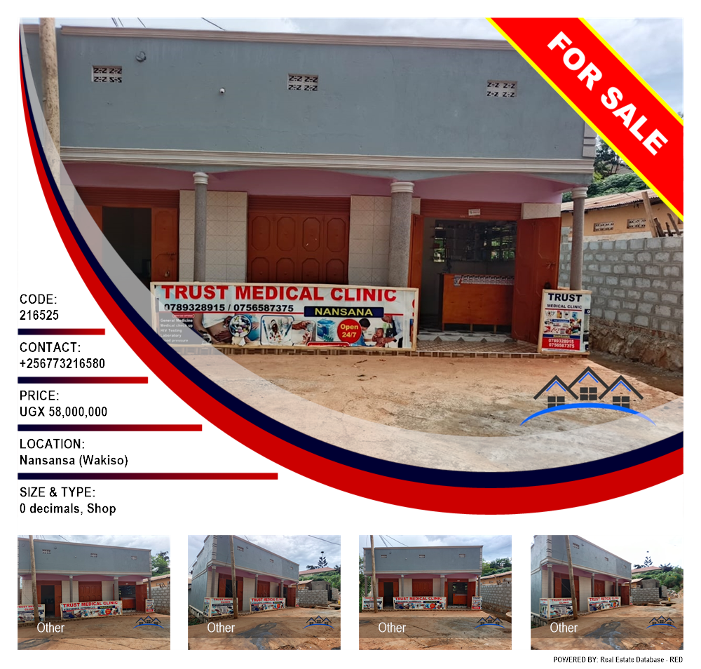 Shop  for sale in Nansansa Wakiso Uganda, code: 216525