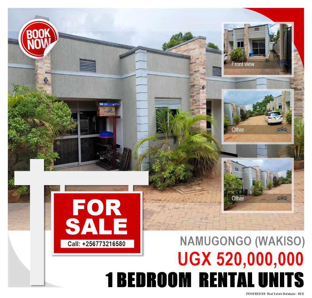 1 bedroom Rental units  for sale in Namugongo Wakiso Uganda, code: 216531