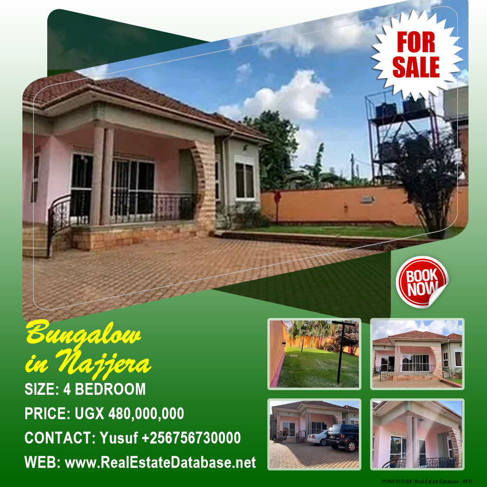 4 bedroom Bungalow  for sale in Najjera Wakiso Uganda, code: 216541