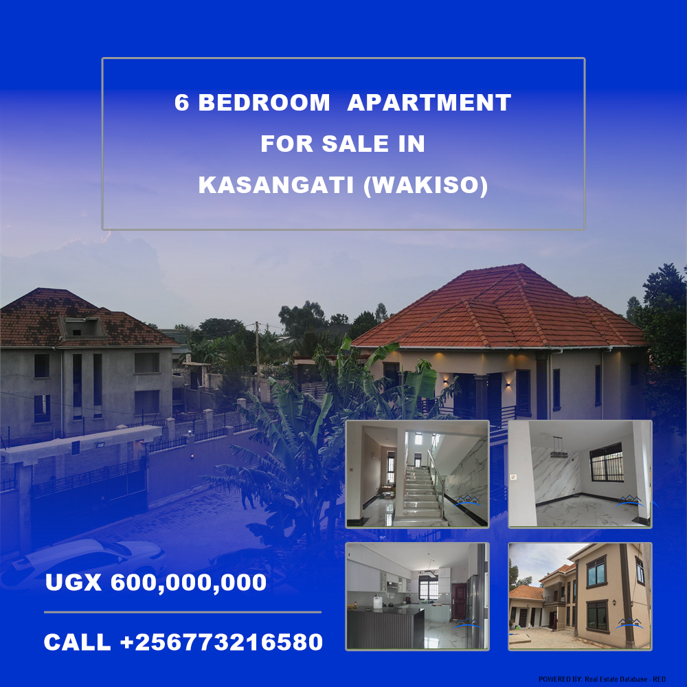 6 bedroom Apartment  for sale in Kasangati Wakiso Uganda, code: 216594