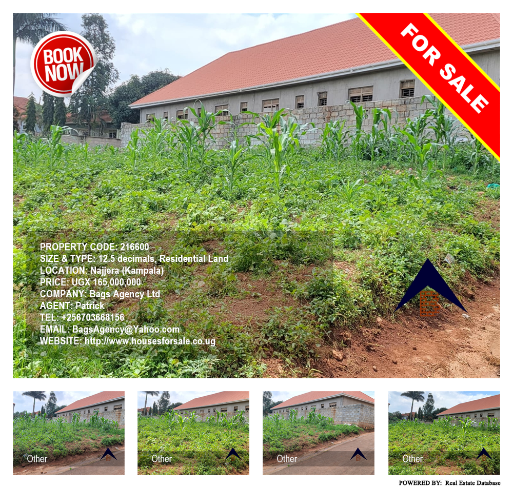 Residential Land  for sale in Najjera Kampala Uganda, code: 216600