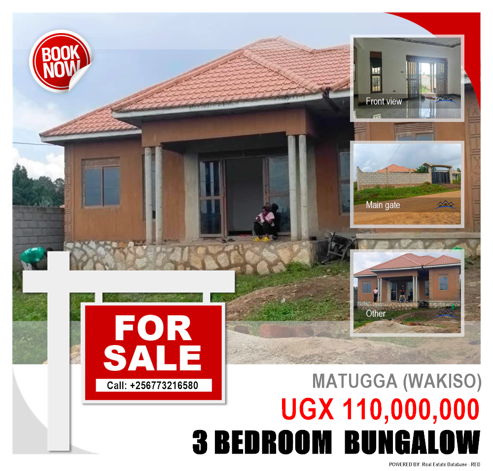 3 bedroom Bungalow  for sale in Matugga Wakiso Uganda, code: 216632