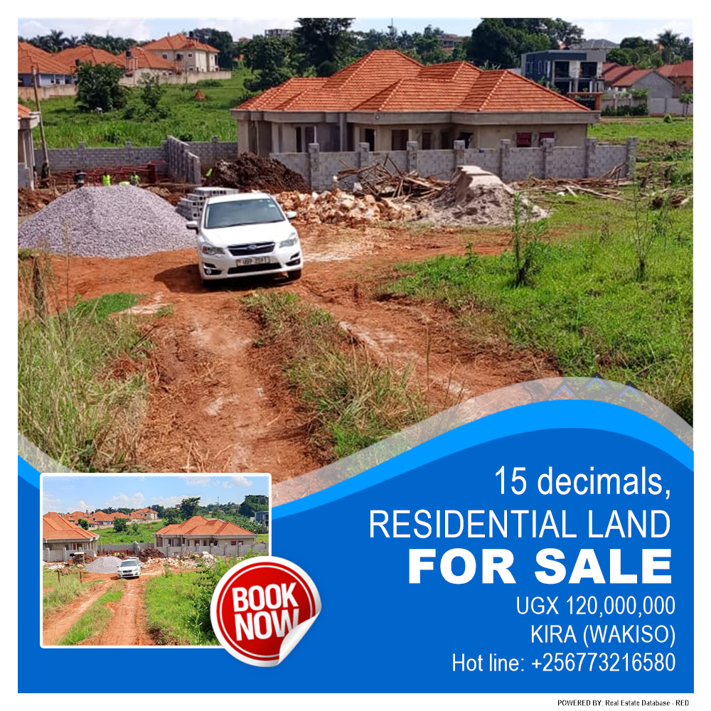 Residential Land  for sale in Kira Wakiso Uganda, code: 216728