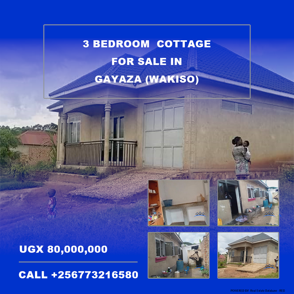 3 bedroom Cottage  for sale in Gayaza Wakiso Uganda, code: 216775