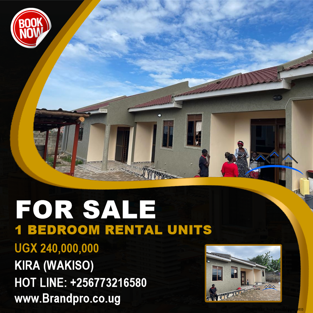 1 bedroom Rental units  for sale in Kira Wakiso Uganda, code: 216796