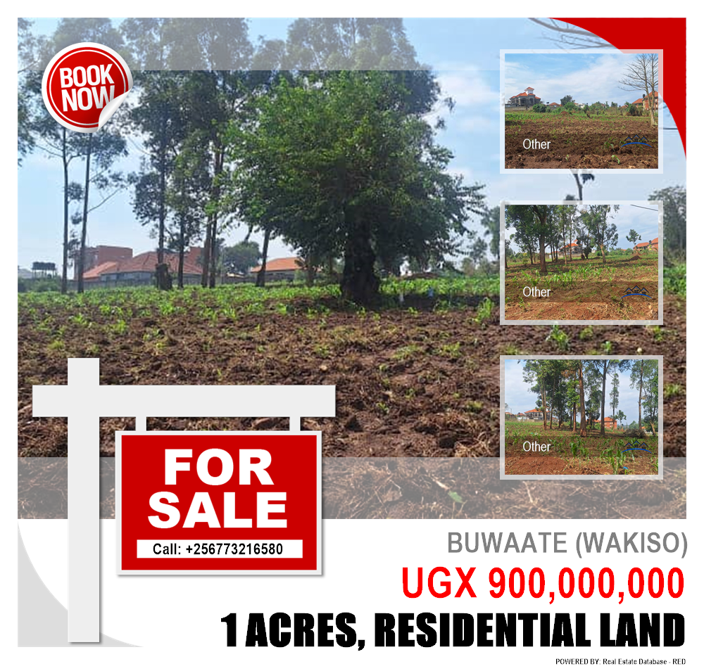 Residential Land  for sale in Buwaate Wakiso Uganda, code: 216809