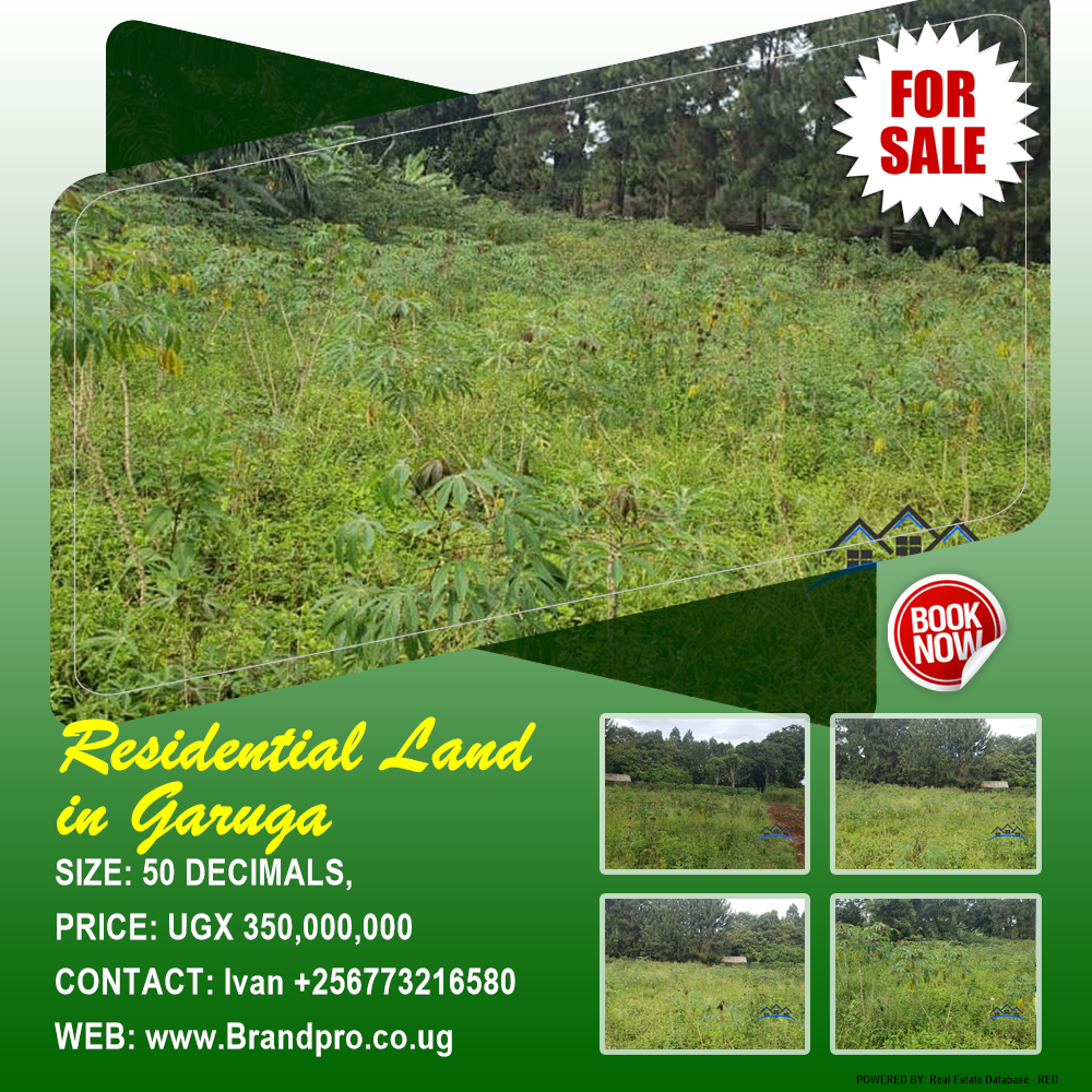 Residential Land  for sale in Garuga Wakiso Uganda, code: 216813