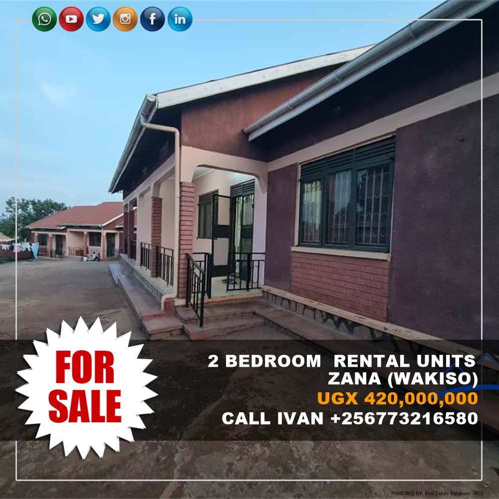 2 bedroom Rental units  for sale in Zana Wakiso Uganda, code: 216816