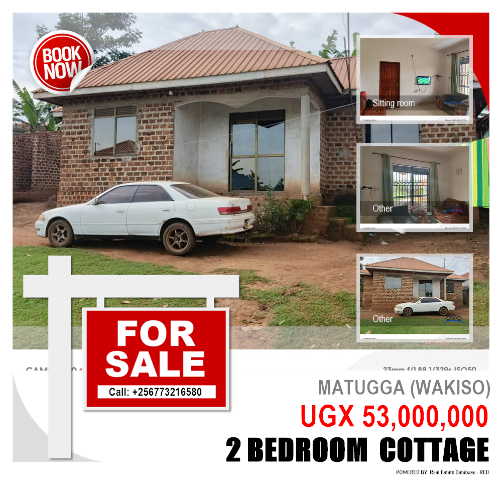 2 bedroom Cottage  for sale in Matugga Wakiso Uganda, code: 216822