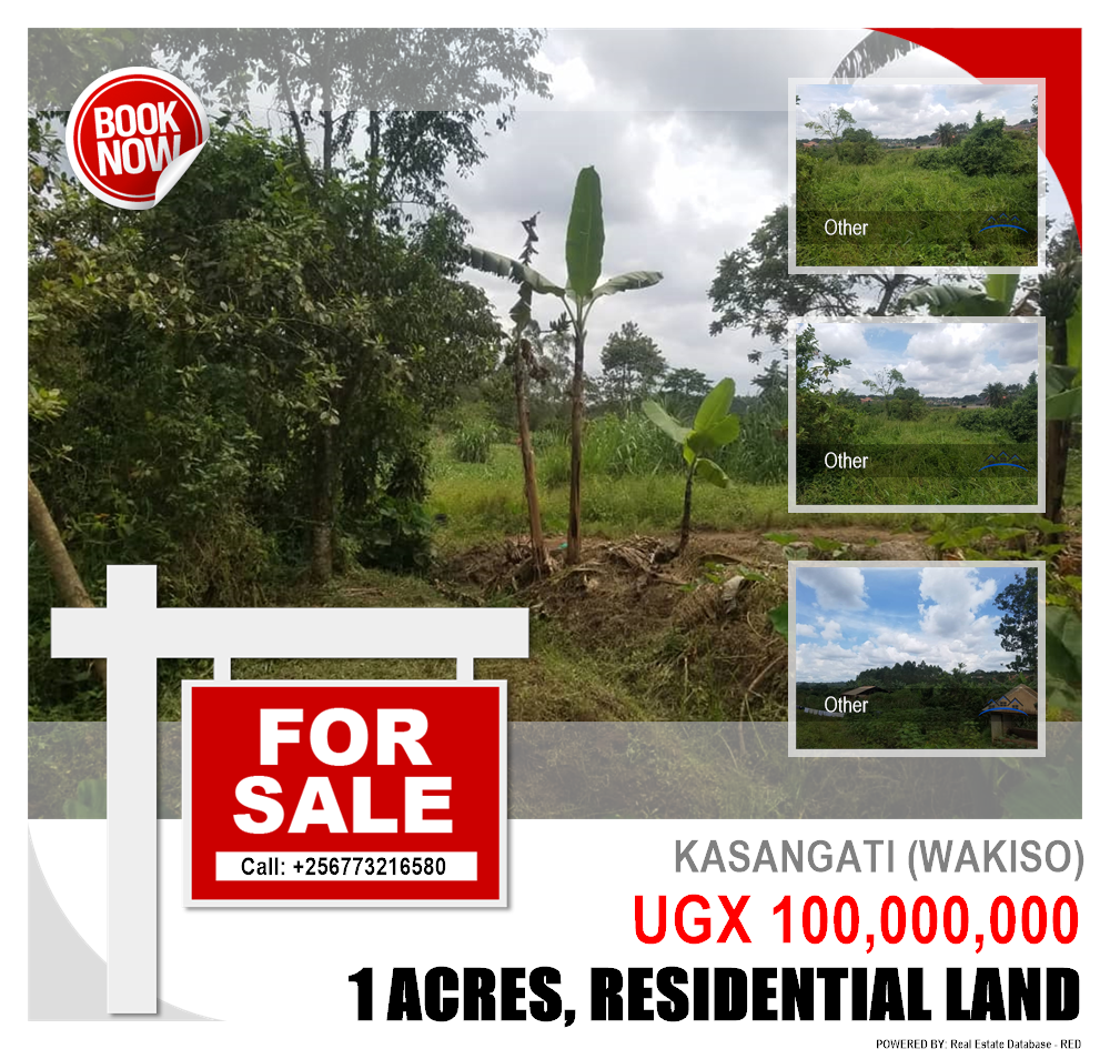 Residential Land  for sale in Kasangati Wakiso Uganda, code: 216904