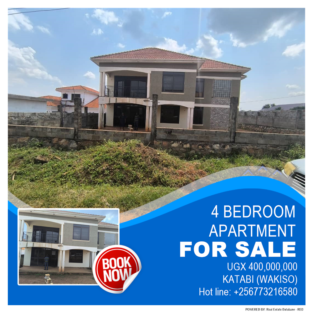 4 bedroom Apartment  for sale in Katabi Wakiso Uganda, code: 216906